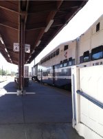 Caltrain with Metrolink